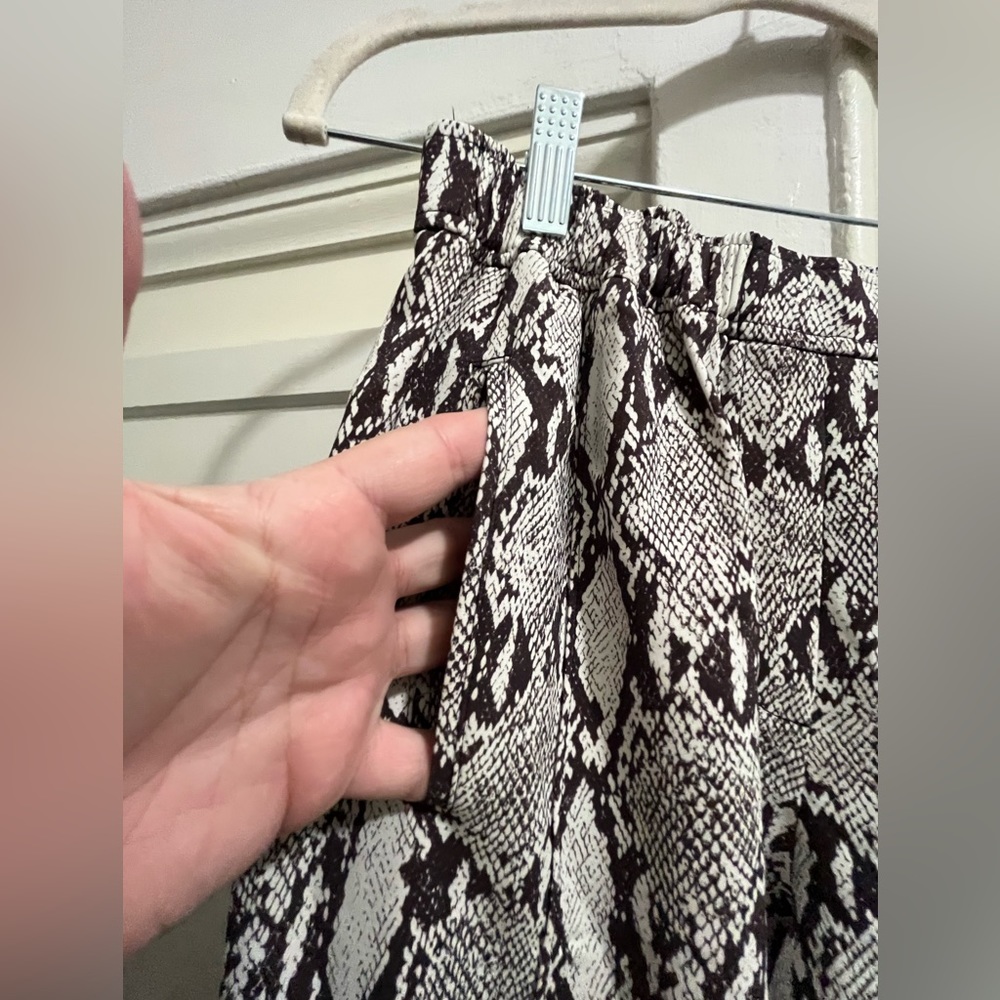 A.L.C. Python Print Pants Size 2 - image 7